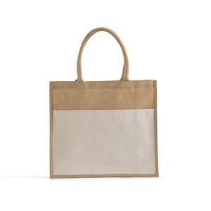 Large Easy-Print Jute Bag