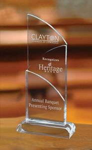 Large Intersect Crystal Award