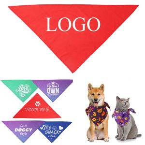 Large Pet Triangle Bandana