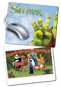 Large Rectangle Full Color Mouse Pads (9.25"x7.75"x0.625)