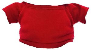 Large Red Tee Shirt For Plush Toys