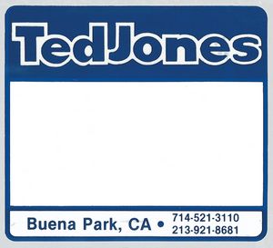 Large Report Of Sale Decal