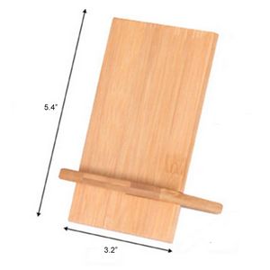 Laser Bamboo Mobile Phone Stand