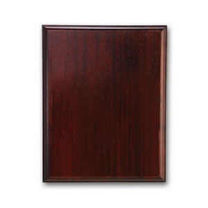 Laser Engraved Plaq - Mahogany