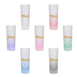 Last Drop 2 oz Frosted Shooter Shot Glass