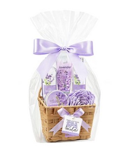 Lavender Spa Basket