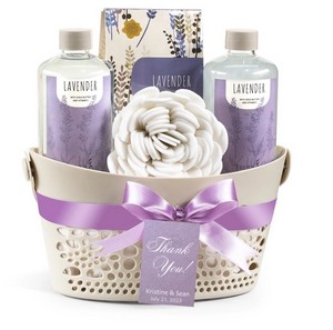 Lavender Spa Gift Basket