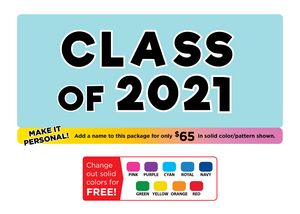 Lawn Letters - Class of 2021 Basic Set