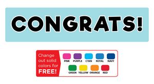 Lawn Letters - Congrats Set