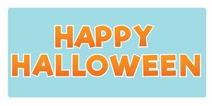 Lawn Letters - Halloween Basic Set