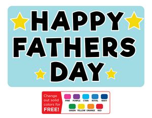 Lawn Letters - Happy Father's Day Set