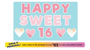 Lawn Letters - Happy Sweet 16 Set