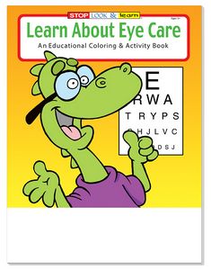 Learn About Eye Care Coloring Book