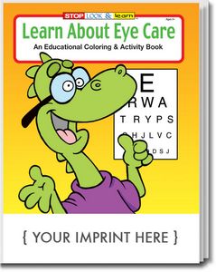 Learn About Eye Care Coloring Book