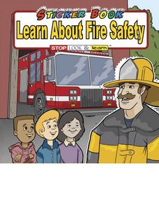 Learn About Fire Safety Sticker Book