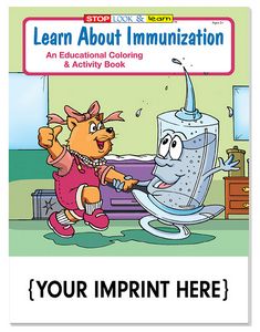 Learn About Immunization Coloring Book