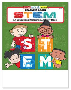 Learning About STEM Coloring Book Fun Pack