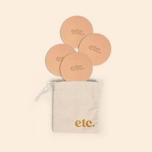 Leather Coasters 4pk