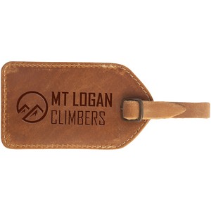 Leather Luggage Tag