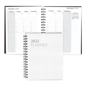Leather Spiral Weekly Planner
