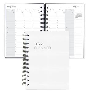 Leather Spiral Weekly Planner
