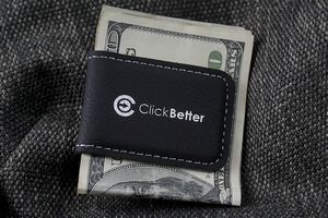 Leatherette Money Clip