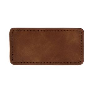 Leatherette Patch With Hook Backing