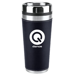 Leatherette Tumbler - 16 Oz.