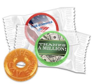 Life Saver Candy w/Logo
