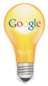 Lightbulb Mint Card