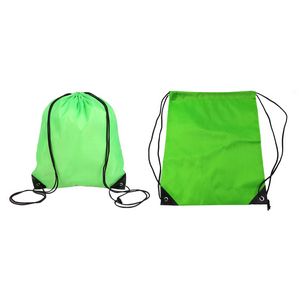 Lightweight & Durable 210D Polyester Drawstring Backpack