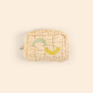 Lil Biz Pouch - Cloud Quilted Material
