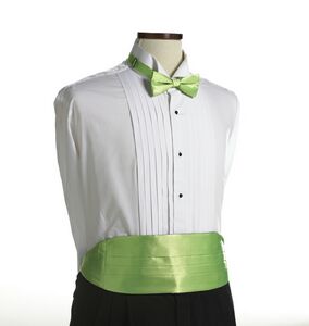 Lime Green Cummerbund