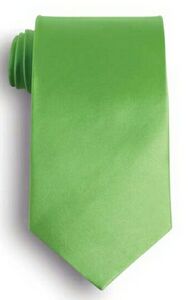 Lime Green Silk Tie