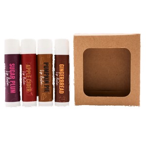 Limited Edition Holiday Lip Balm 4-Pack Set