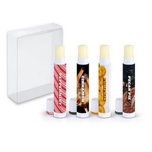 Lip Balm 4 Pack Beeswax Moisturizer