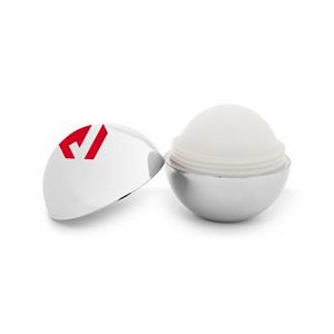 Lip Balm In Round Metallic Case
