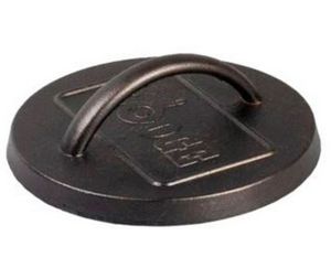 Lodge 6.25" Seasoned Cast Iron Burger Press