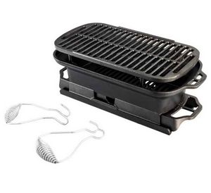 Lodge Lodge - Sportsman's Pro Cast Iron Grillâ„¢