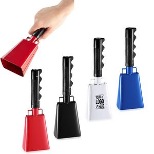 Long Handle Metal Cowbell