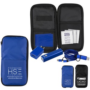 "Los Altos" Cell Phone Charger Travel Kit