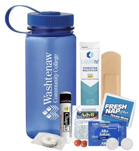 Low Minimum Recovery Kit with Water Bottle