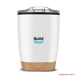 Low Minimum - Stainless & Bamboo 12 Oz. Tumbler