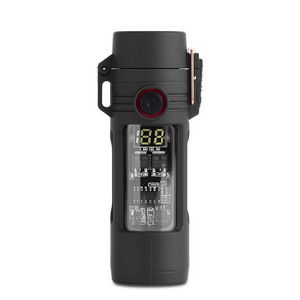Luminix Oval Flashlight & Plasma Lighter