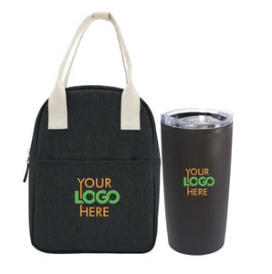 Lunch Cooler with Stainless Tumbler
