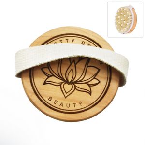 Luxury Boar Bristle Bath Brush & Scrub - Engraved