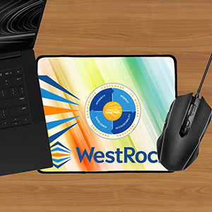 "MAXMOUSE" 10" x 12" Premium Size Full Color Mouse Pad