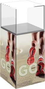 MODify Pedestal 01 with Acrylic Top