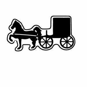 Magnet - Horse & Buggy - Full Color