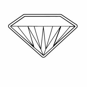 Magnet - Large Diamond - Full Color